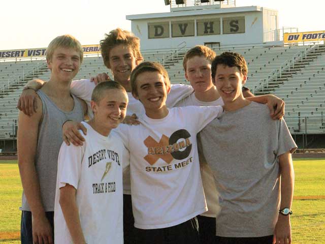 Desert Vista boys cross country thriving through depth, one-for-all approach
